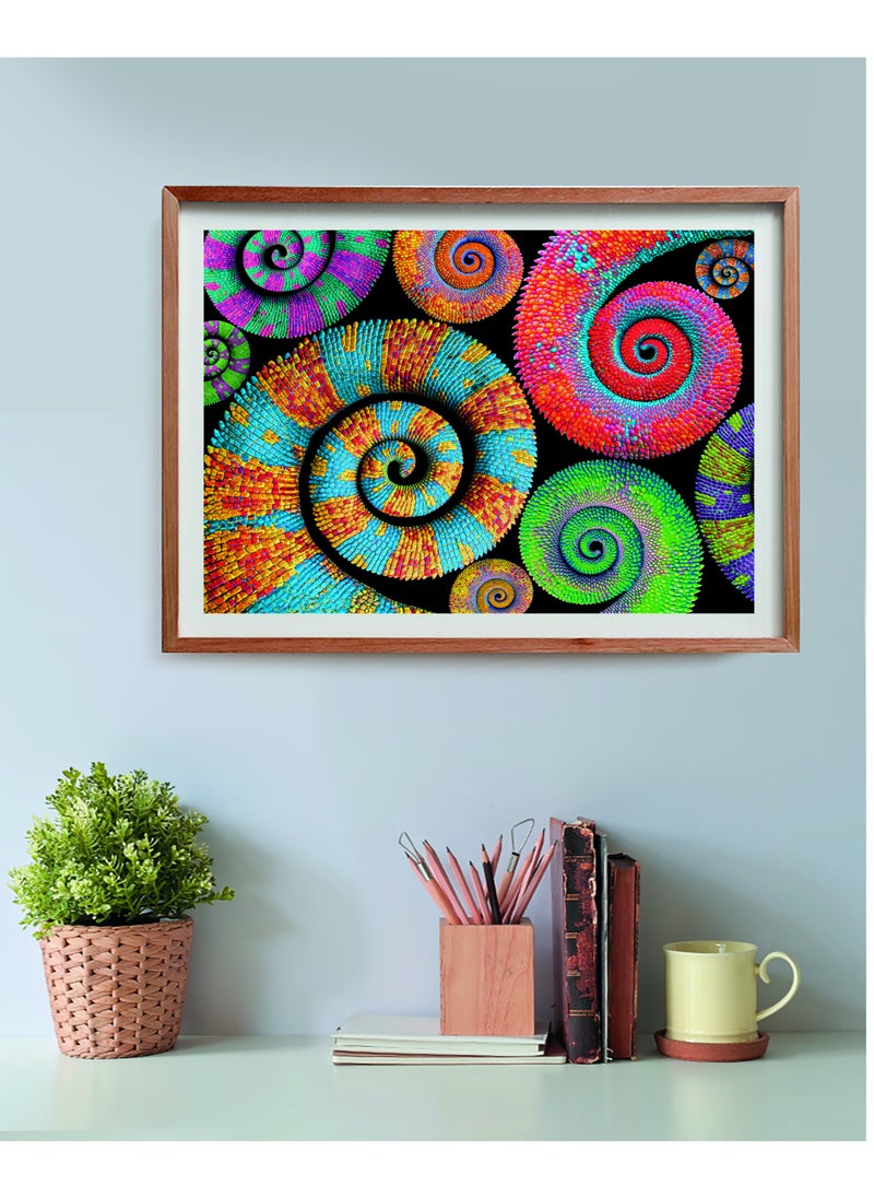 Clementoni Clementoni Puzzle Tails Colorboom 500 Pieces  | Jigsaw Puzzle | Puzzle for Adults | Challenging Puzzle | Perfect for Stress Reliever and Puzzle Lovers | Made in Italy  - Image 4