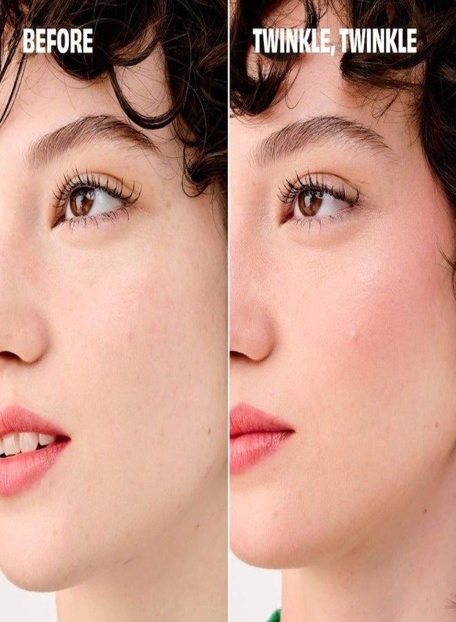 بينيفت بودرة إضاءة لامعة من بنفت كوزمتكس، لون دانديليون توينكل شيمر - لون وردي فاتح ناعم، توهج مشرق ومتألق، تركيبة خفيفة الوزن وقابلة للتكثيف، 1.5 غرام - Image 3