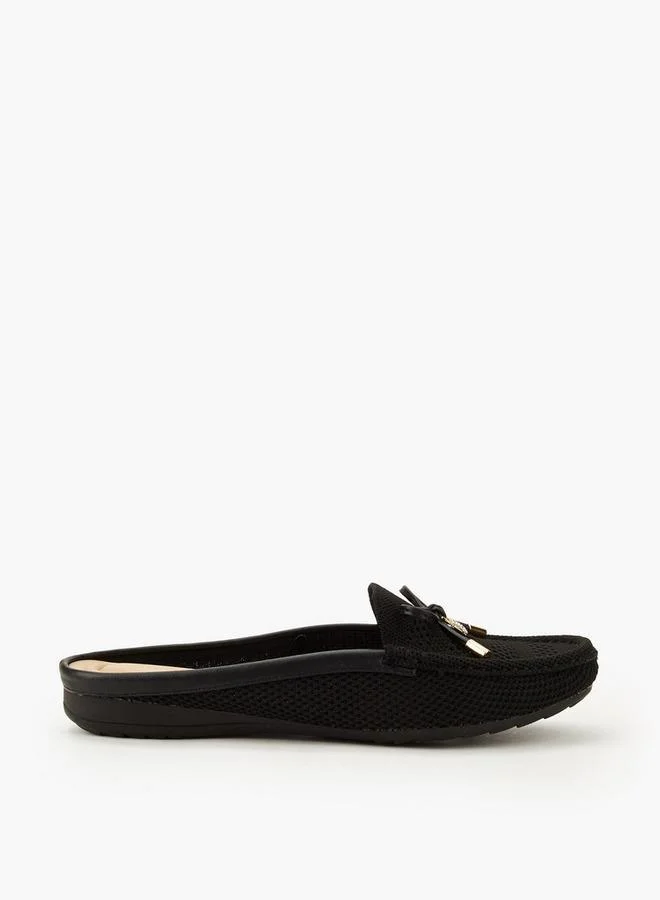 Flora Bella By Shoexpress BLACK Women Slip-On Mules for Women | Best Price UAE