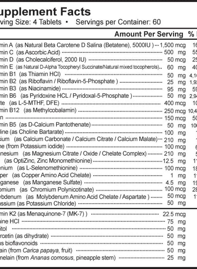 Nutripia Dr. K Multi Plus multivitamin 240 Tablets - Image 3