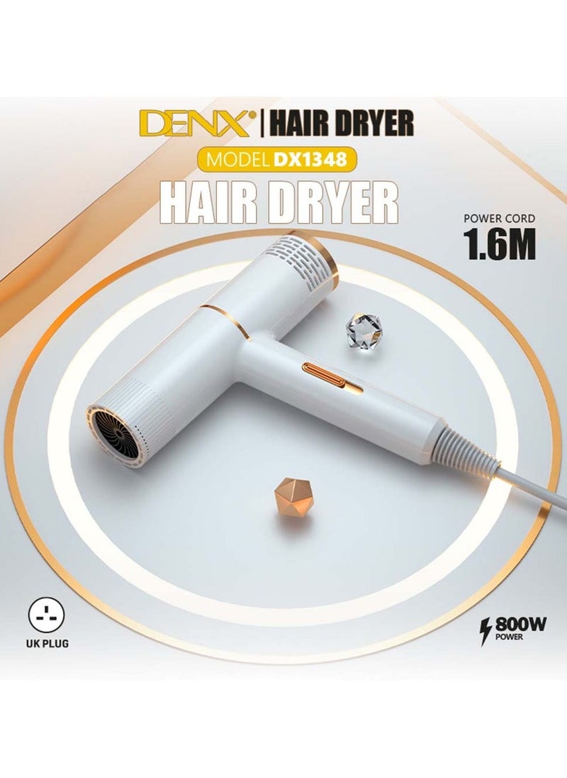 Denx Hair Dryer, Powerful, Lightweight And Portable Hair Dryer Suitable For Home And Travel Use - Image 4