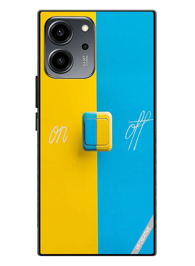 VR CREATIVE Protective Case Cover For Honor 80 SE On Off Design Multicolour - Image 1