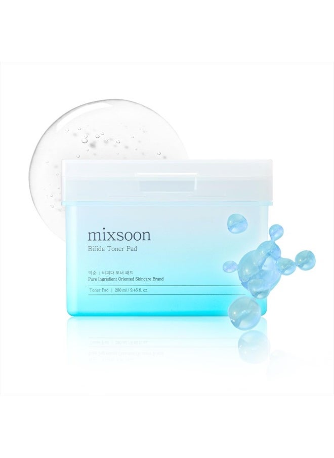 mixsoon Bifida Toner Pad,Moisture Barrier, Bifida Ferment Lysate, Rayon Sponge Pad (280ml/9.46fl.oz/120 Sheets)  - Image 1