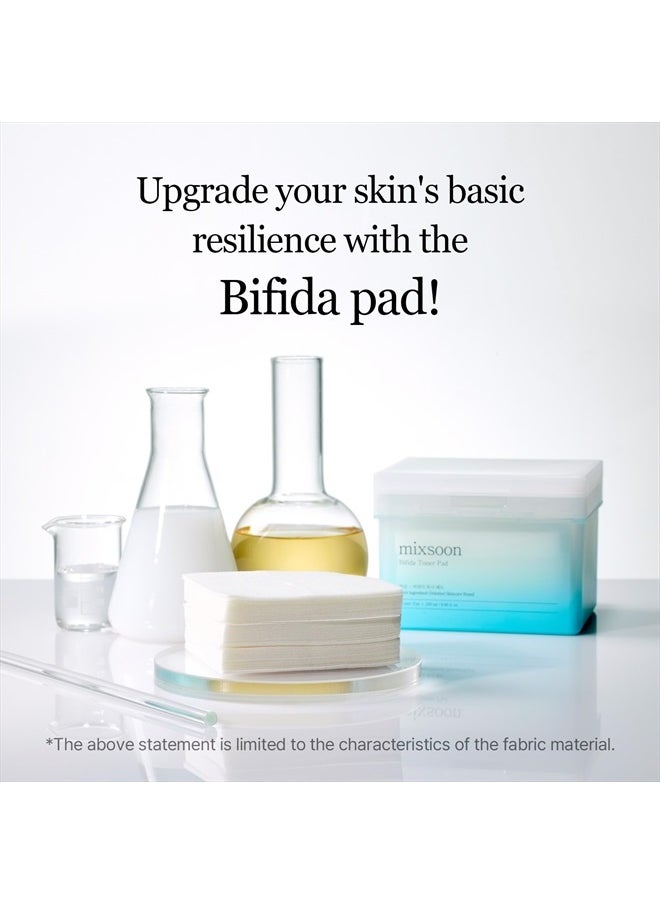 mixsoon Bifida Toner Pad,Moisture Barrier, Bifida Ferment Lysate, Rayon Sponge Pad (280ml/9.46fl.oz/120 Sheets)  - Image 2