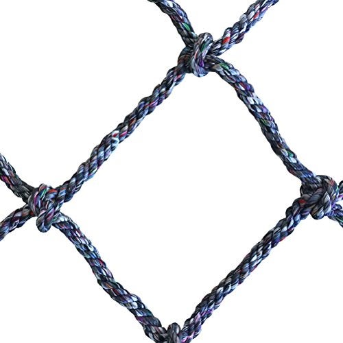 Aoneky 40'' x 80'' Climbing Cargo Net (Multi Color), Rope Climbing Toy for Kids Boys Ages 6 Year Old and up - Image 2