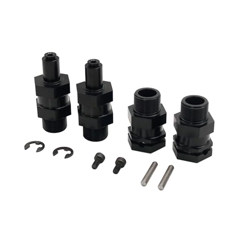 TOP SPEED RC WORLD Wheel Hex Drive Hub Adaptor 24mm Aluminum 4PCS Black for HPI Baja 5B 5T 5SC - Image 5