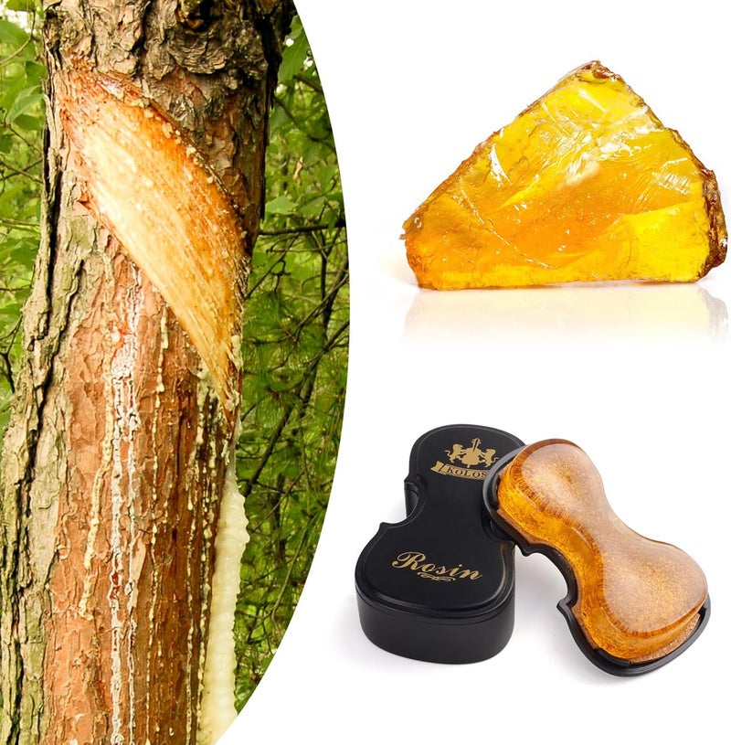 PUNK Rosin,Natural Rosin for Violin Cello Viola and other Bowed String Instruments(Yellow) - Image 2