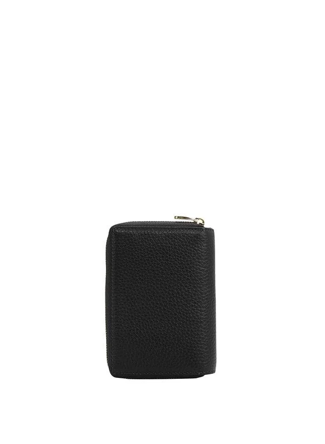 Da Milano  Genuine Leather Black Ladies Wallet for Women | Best Price UAE
