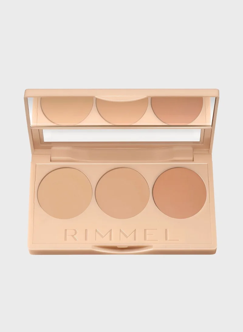 RIMMEL LONDON Insta Conceal & Contour Palette- 010 Light