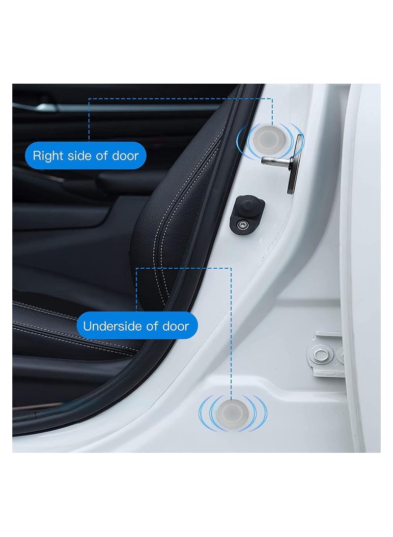 Car Door Accessories Luminous Anti-Collision Kit Car Door Bumper Silicone Stickers Car Door Soundproof Silicone Stickers Car Door Edge Bumper Pad Luminous (20) - Image 2