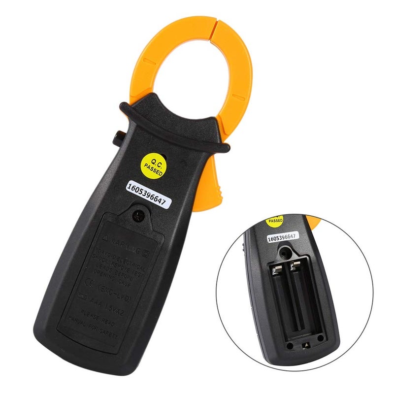 Industrial Multimeter, DT-3266L Digital Clamp Meter 600a AC/D Clamp Meter for Accurate Measurements, Digital Voltmeter and Current Tester - Image 4