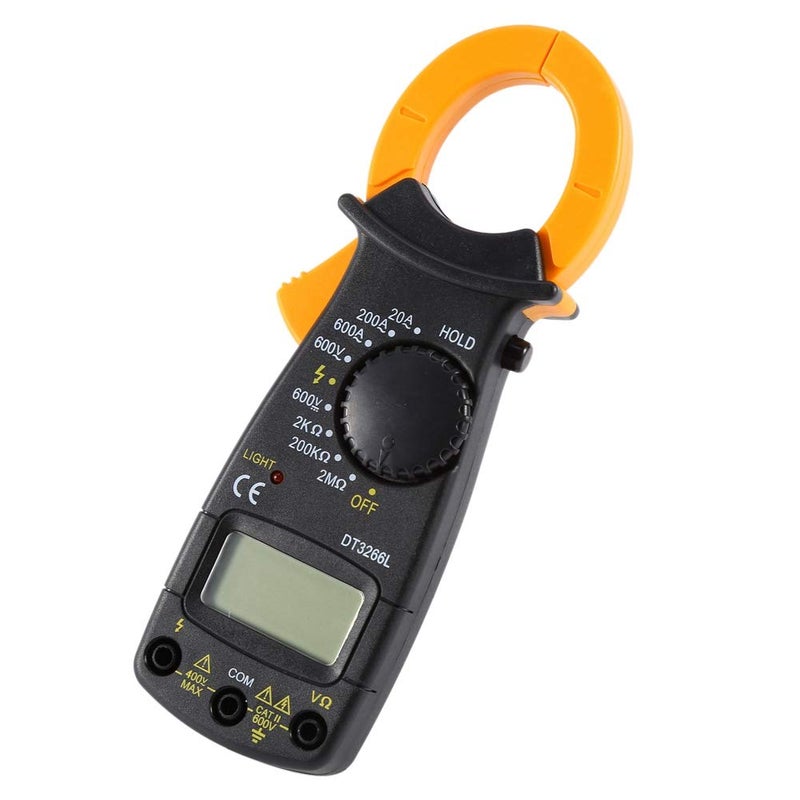 Industrial Multimeter, DT-3266L Digital Clamp Meter 600a AC/D Clamp Meter for Accurate Measurements, Digital Voltmeter and Current Tester - Image 2