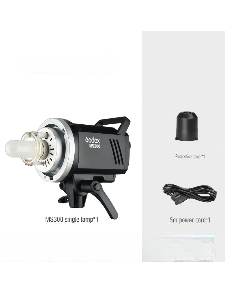 Godox MS300W LED Video Light, Lightweight And Compact Studio Light, Portable Durable Powerful Photography Light, Easy To Carry Fill Light For Studio Photography Portrait Photography, (1pc, MS300W) - Image 1