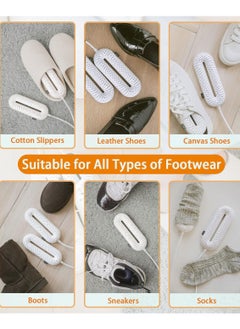 Generic Electric Shoe Dryer, Ski Boots Dryer With Overheating Protection, Lightweight And Portable Boot Warmer With Timer, Wet Shoes Drying Device For Sweaty Sneakers Trainer Shoes, (Basic Model)  - Image 2