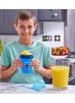 CHILLFACTOR Chill Factor Disney Stitch Slushy Maker - Stitch | Reusable Cup | Homemade Frozen Slushies | Portable Slushy Maker | Squeeze Cup | DIY Milkshake Maker | Fun Gift for Kids  - Image 4