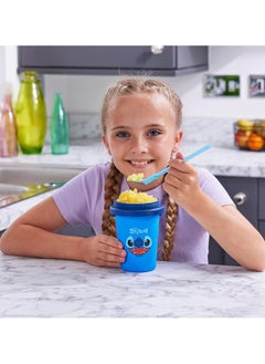 CHILLFACTOR Chill Factor Disney Stitch Slushy Maker - Stitch | Reusable Cup | Homemade Frozen Slushies | Portable Slushy Maker | Squeeze Cup | DIY Milkshake Maker | Fun Gift for Kids  - Image 5