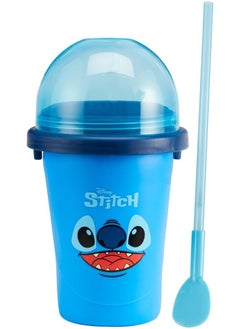 CHILLFACTOR Chill Factor Disney Stitch Slushy Maker - Stitch | Reusable Cup | Homemade Frozen Slushies | Portable Slushy Maker | Squeeze Cup | DIY Milkshake Maker | Fun Gift for Kids  - Image 2