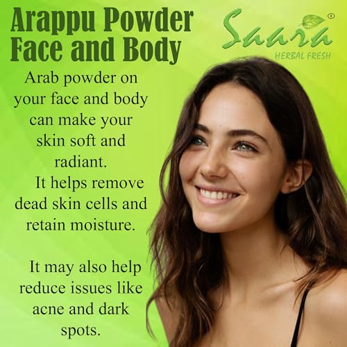 Saara HERBAL FRESH Arappu Powder 300g | Albizia Amara | Usilam | Green Arappu for Hair wash & Hair care (Pack of 3 X 100g) - Image 5