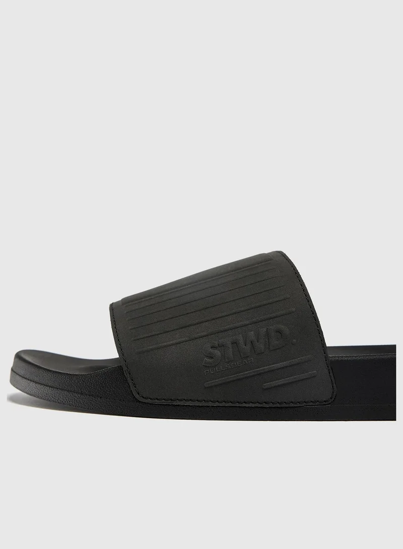 PULL&BEAR STWD slide sandals