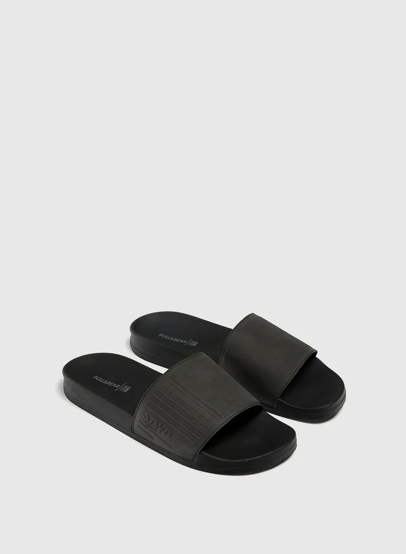 PULL&BEAR STWD slide sandals