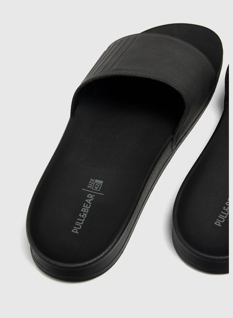 PULL&BEAR STWD slide sandals