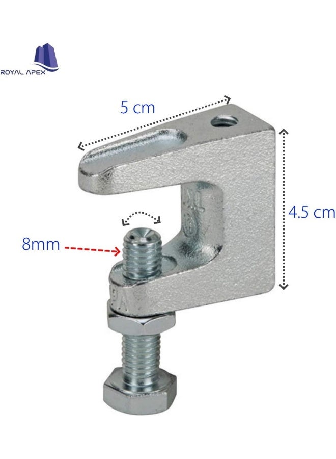 Royal Apex Wide Mouth Galvanized Beam Clamps 4 8Mm - Image 2