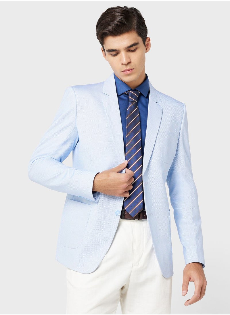 Robert Wood - Mens Full Sleeve Blazer - Image 1