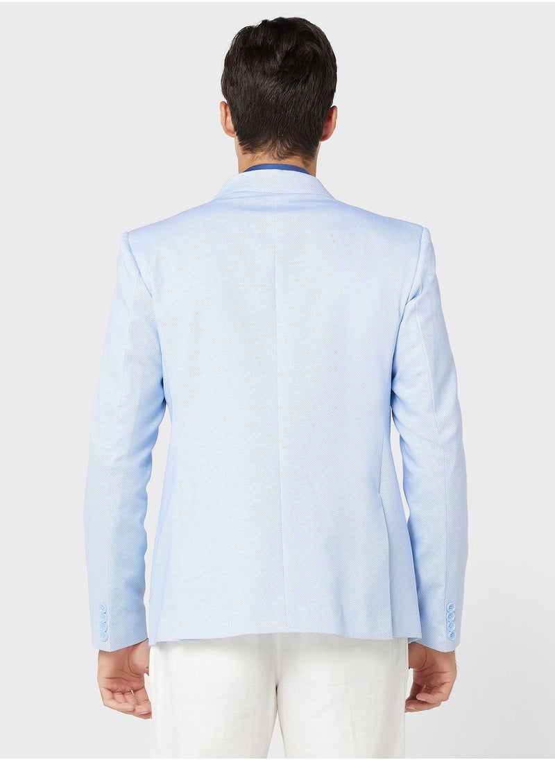 Robert Wood - Mens Full Sleeve Blazer - Image 1