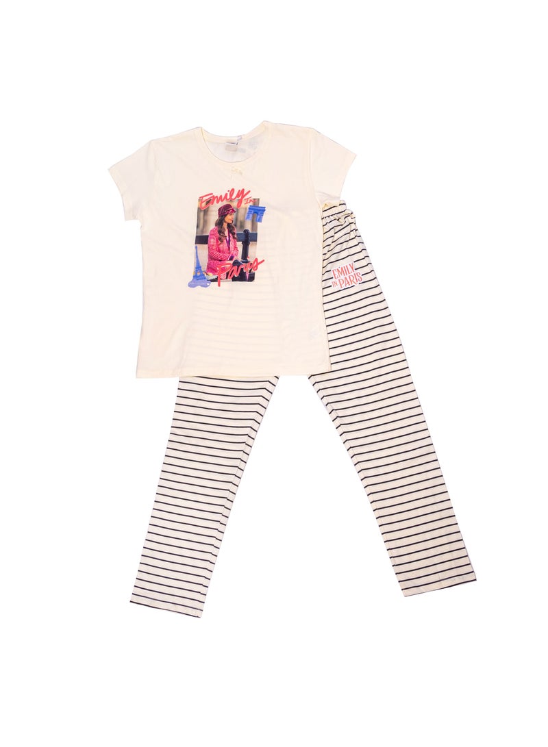 NETFLIX Emily In Paris - Womens Pyjama Set - Image 1