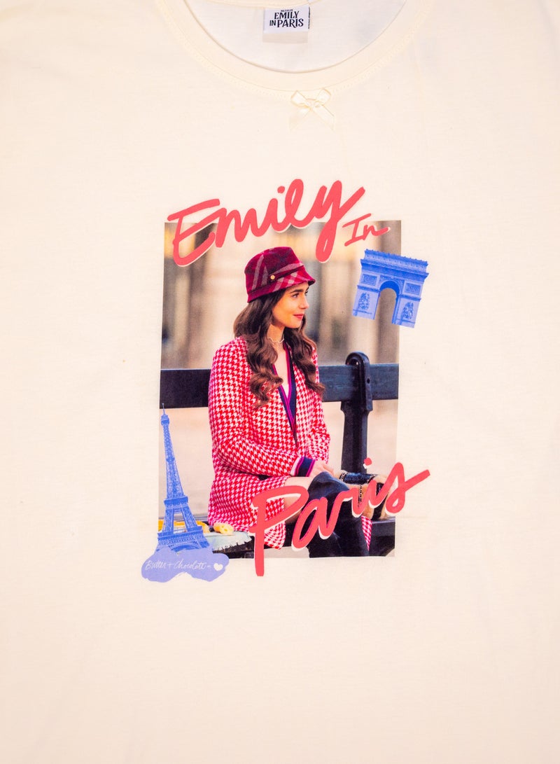 NETFLIX Emily In Paris - Womens Pyjama Set - Image 3