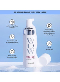 WOW Color Wow Xtra Large Bombshell Hair Volumizer, New Alcohol-Free Technology For Lasting Volume And Thickness, 195ml  - Image 2