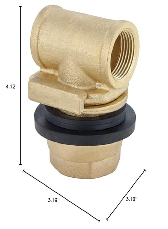 ستار محول H2O PRO بدون حفرة لمضخة الآبار الغاطسة (يناسب أحجام غلاف البئر من 4 إلى 8 بوصات) أنبوب تصريف 1 بوصة، فتحة غلاف 1-3/4 بوصة، طراز 148106 - Image 3