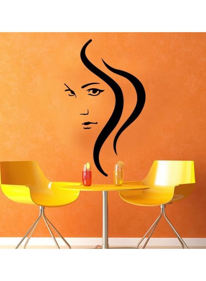 Carton Panting Living Room Wall Stickers Sofa Background Papers11 Black 45X60cm - Image 2