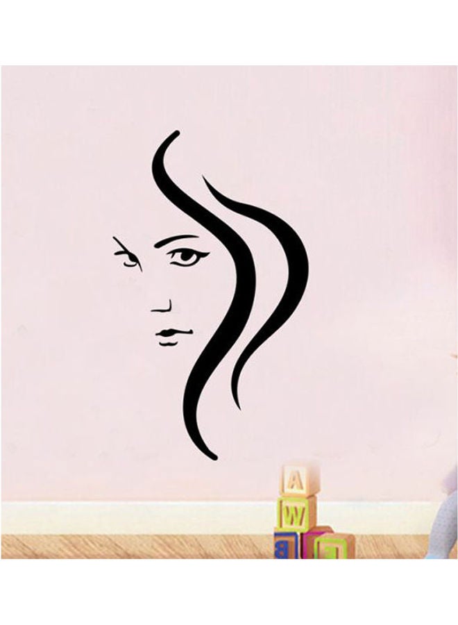 Carton Panting Living Room Wall Stickers Sofa Background Papers11 Black 45X60cm - Image 1