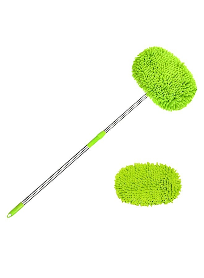 Generic Car wash mop, Car wash brush Kit, Glove mop sponge, long-handled chenille microfiber, Car wash mop Kit Car Care Kit, Scratch-free replacement head, Car RV truck  - Image 1