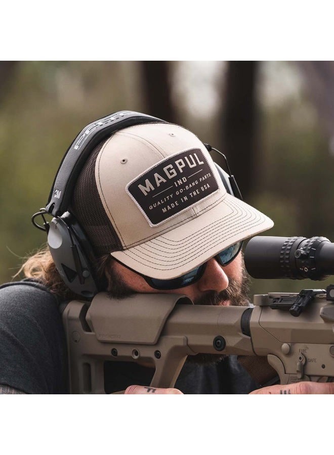 Magpul Standard Trucker Hat Snap Back Baseball Cap, One Size Fits Most, Go Bang Khaki - Image 3