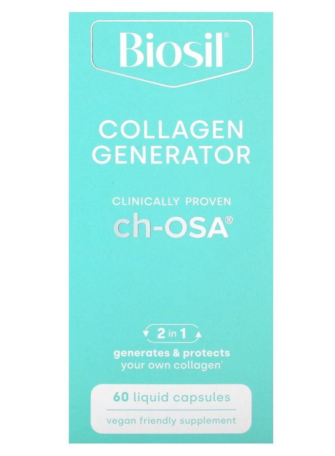 BIOSIL Collagen Generator 60 Liquid Capsules