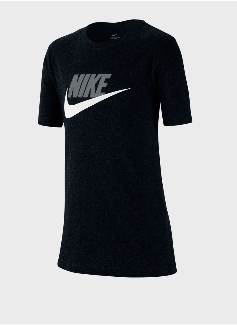 Nike - Youth Nsw Futura Icon T-Shirt - Image 1