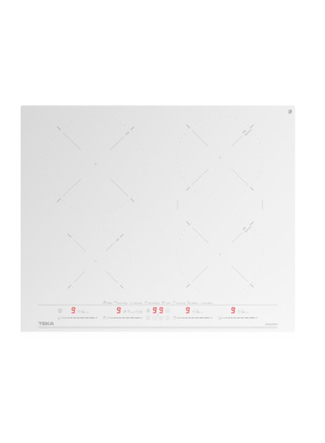 TEKA 60 cm Electric Induction hob With 4 cooking zones, Direct Functions And Touch Control Multi-Slider IZC 64630 WH MST 112500027 White - Image 1