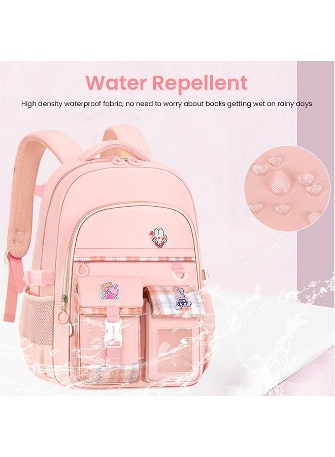 PALAY¬Æ Kwaii Lightweight School Backpack for Girls - Ideal for Kids Aged 6-8, Perfect for Travel, Camping & Burden Relief - Image 4