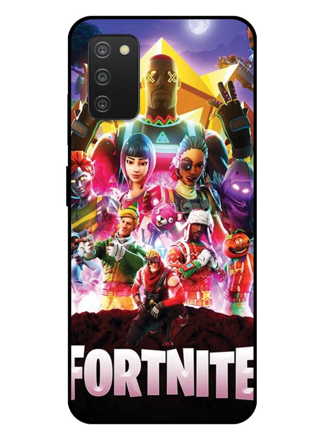 الصيد العين غطاء حماية مطبوع لهاتف سامسونج جالاكسي A03S - فورتنايت باتل رويال - Image 1