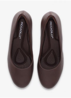 Piccadilly Women Round Toe Slip-On Shoes with Block Heels  - Image 3
