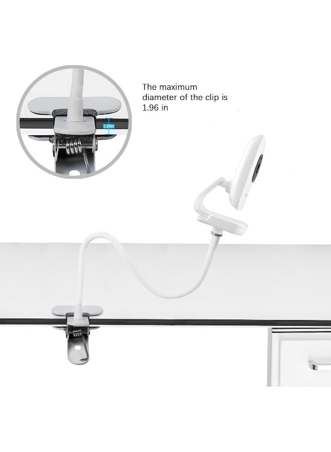 Aobelieve Flexible Clip Clamp Mount for HelloBaby HB50 Baby Monitor Camera - Image 3