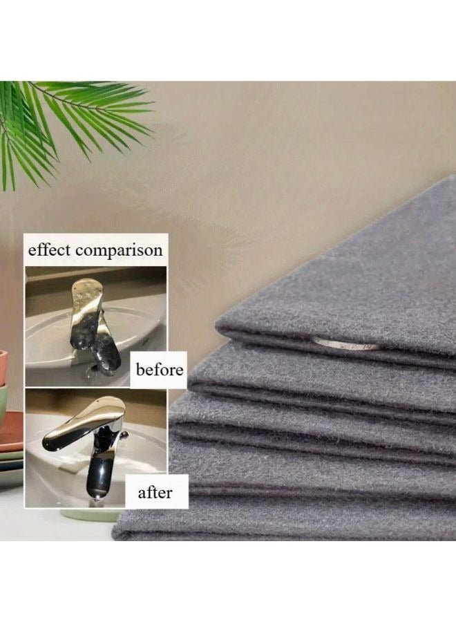 5 Pieces 30*30cm Multipurpose Thickened Magic Cleaning Cloth  Highly Absorbent Lint Free Cloth  - Image 5