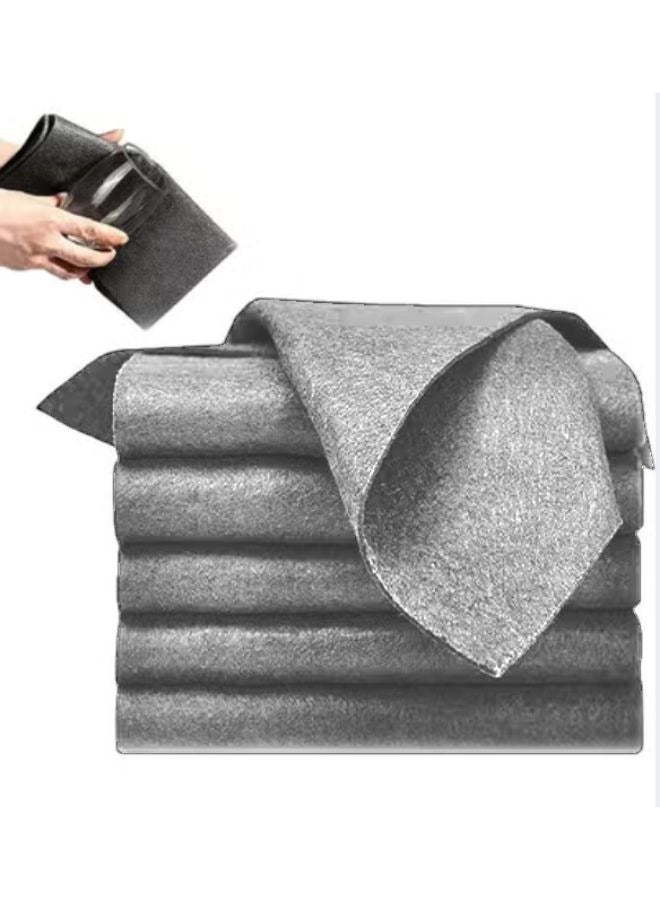 5 Pieces 30*30cm Multipurpose Thickened Magic Cleaning Cloth  Highly Absorbent Lint Free Cloth  - Image 1