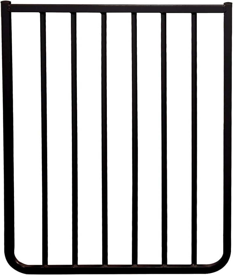 Cardinal Gates ملحق بوابة الأطفال Cardinal Gates BX2 يناسب بوابات الأمان Cardinal Gates 2175 بوصة عرض ملحق بوابة الكلاب باللون الأسود - Image 1