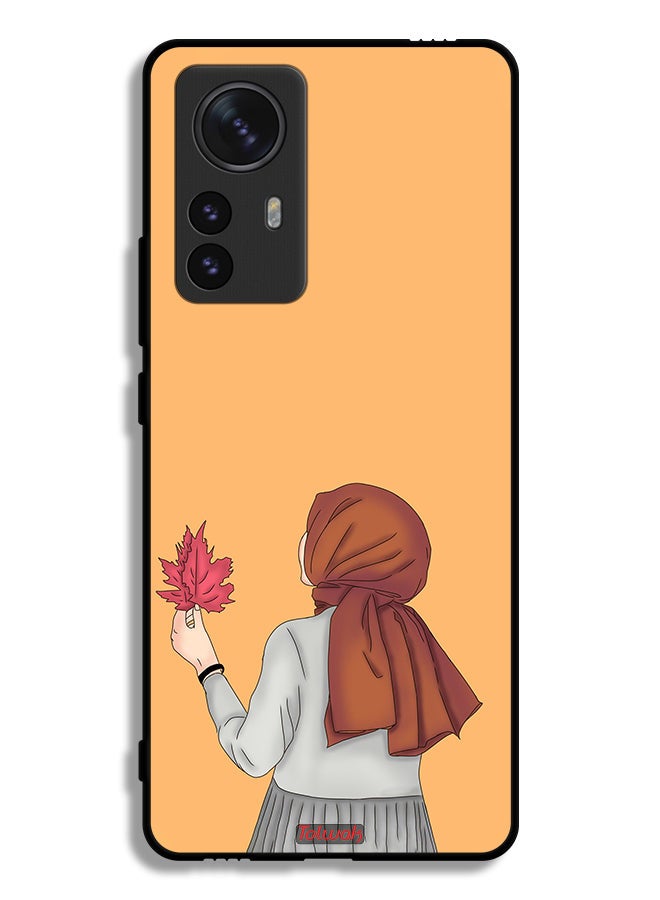 Tolwak Xiaomi 12 Pro Protective Case Cover Holding Leaf - Image 2