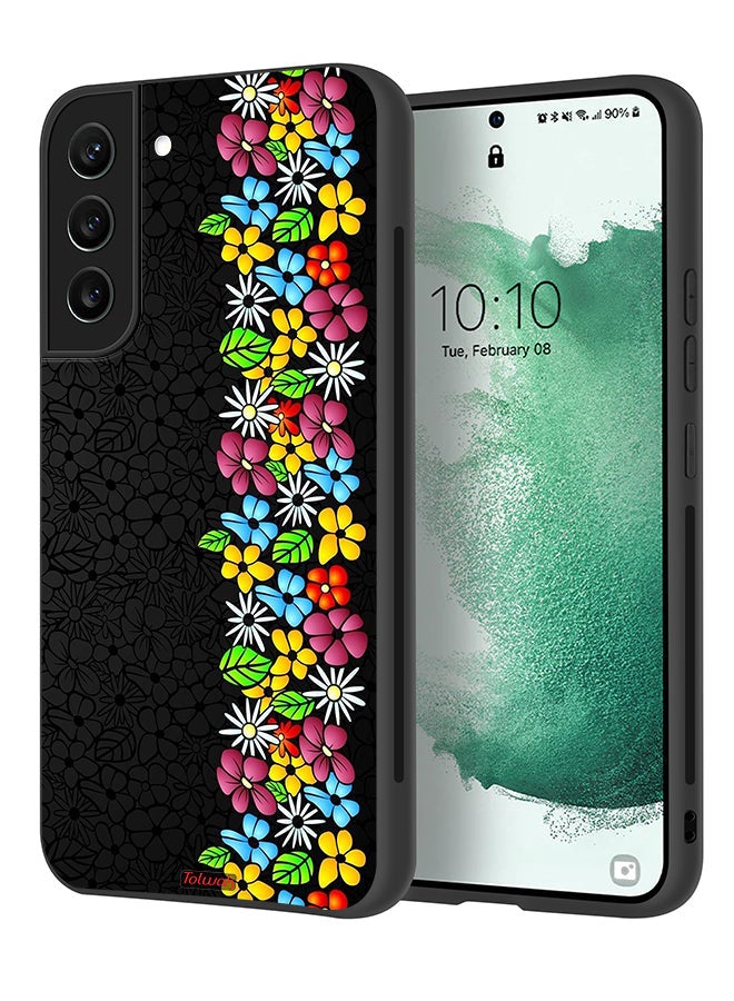 Tolwak Samsung Galaxy S21 5G Protective Case Cover Flowers Line - Image 1