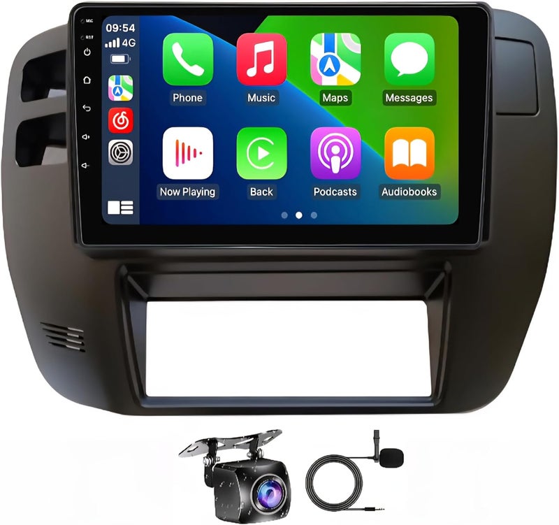 Vierex Fit Nissan PATROL Car Stereo Nissan patrol Y61 Android screen 1997-2003 With Apple Carplay Android Auto Wireless WiFi DSP FM&AM BT AHD Camera Included (2+32GB Carplay) - Image 1