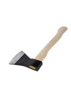 LAWAZIM Axe Wooden Handle - 800g - Clean Cutting with Durable Steel Head and Wooden Handle - for Firewood Adventures, Survival Balanced Lopping,  Camping, Hiking, Outdoor Woodwork and Kindling  - Image 3